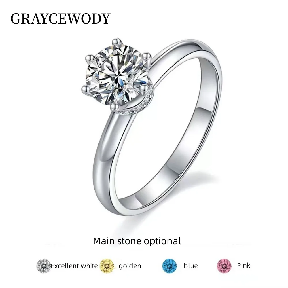 

Женское кольцо из серебра 2023 пробы с бриллиантами класса D