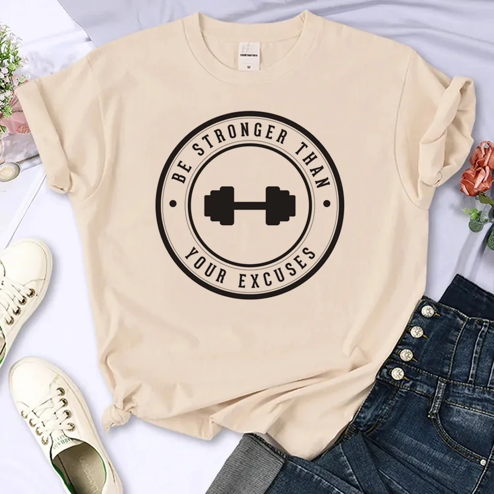 

Crossfit Fitness Tee women harajuku comic t shirt female designer 2000s comic clothes