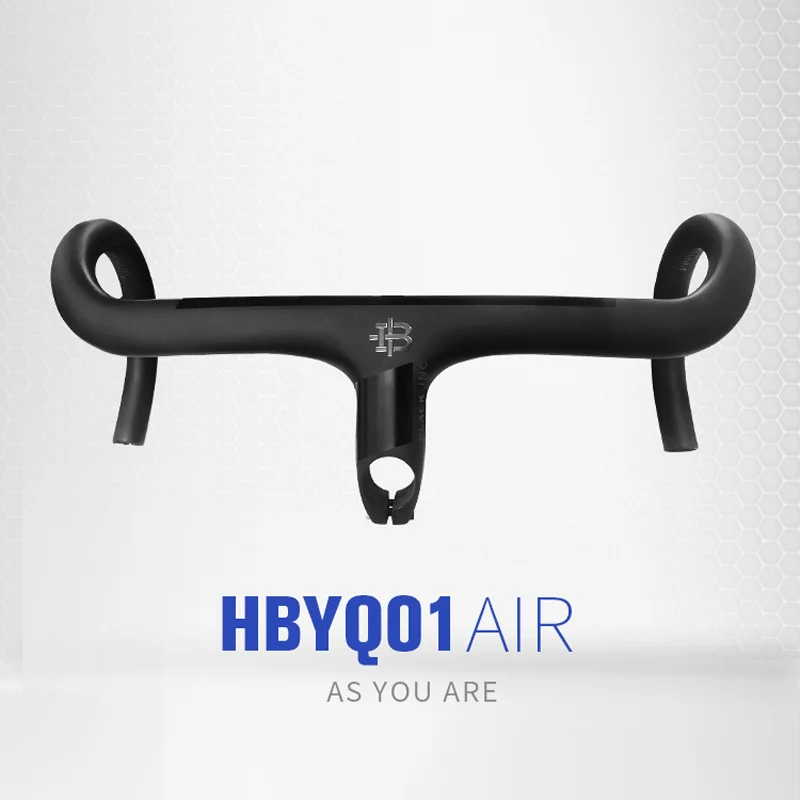 

2022 Black Inc Handlebar Road Bike Bicycle Integrated Carbon Handlebars for 28.6mm with Computer Mount Meter Rack Matte Black