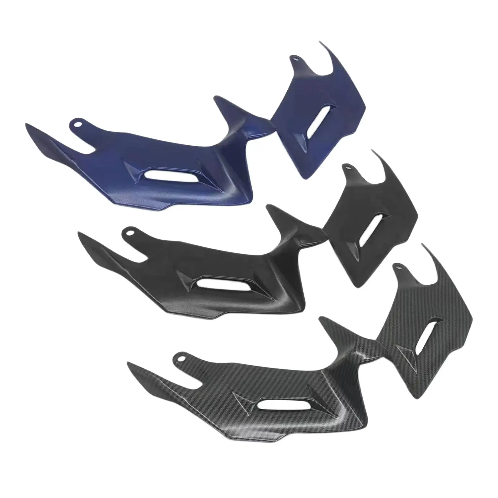

Motorcycle Front Fairing Aerodynamic Winglets ABS Lower Cover Protection Guard for R3 2014-2018