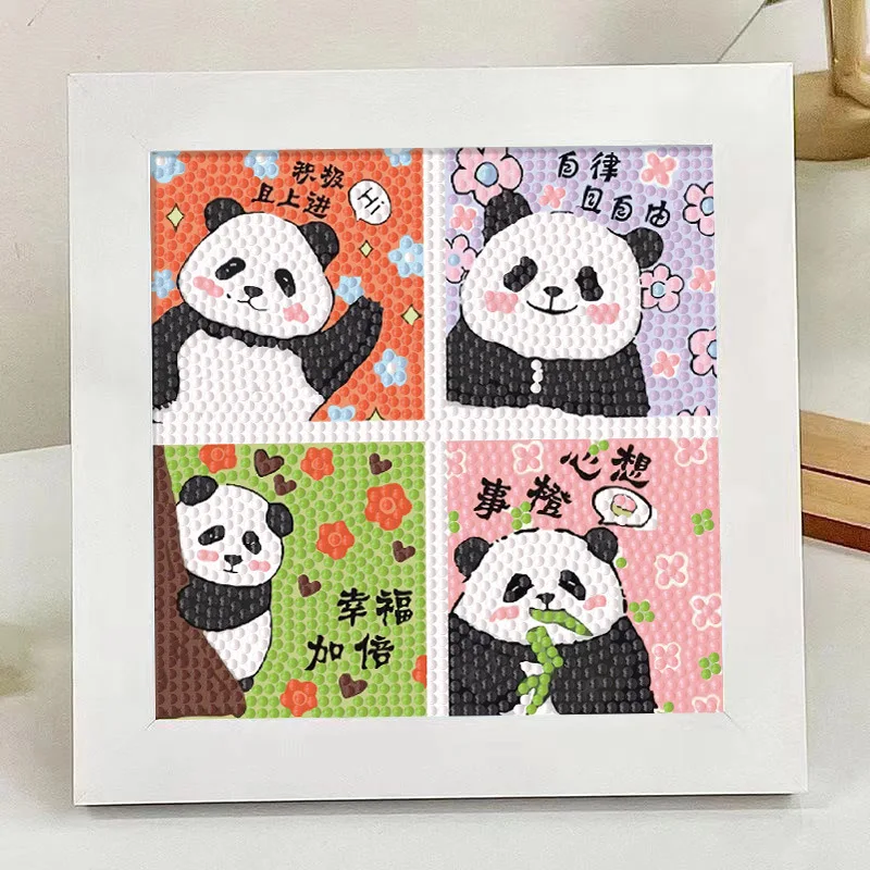 Мультфильм Hello Kitty клубничный медведь 5D алмазная живопись 18*18 см детские точечные