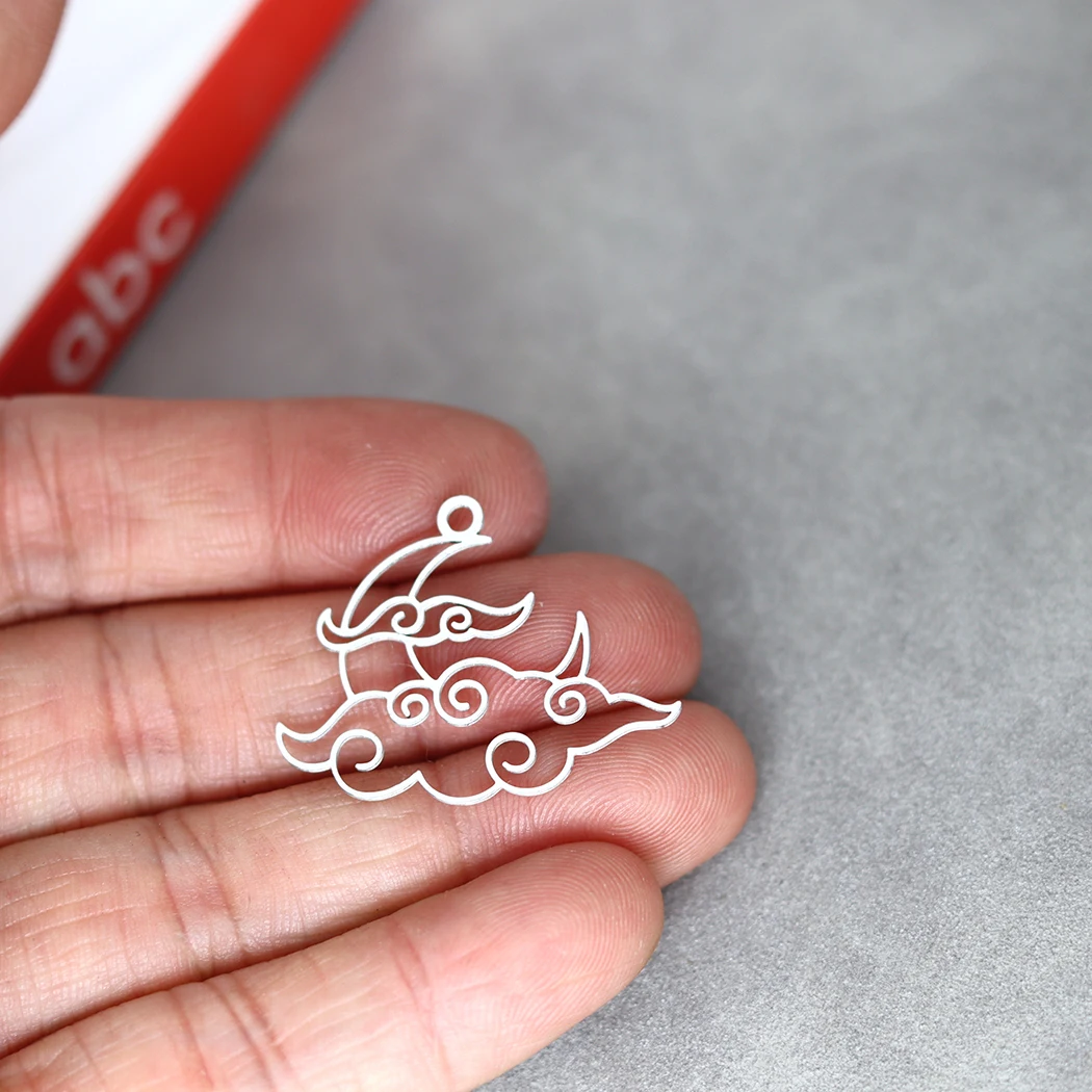 Подвески из нержавеющей стали в виде паука 3 шт