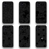 cartoon disney mickey mouse phone case for samsung galaxy a52 a21s a02s a12 a31 a81 a10 a20e a30 a40 a50 a70 a80 a71 a51 5g
