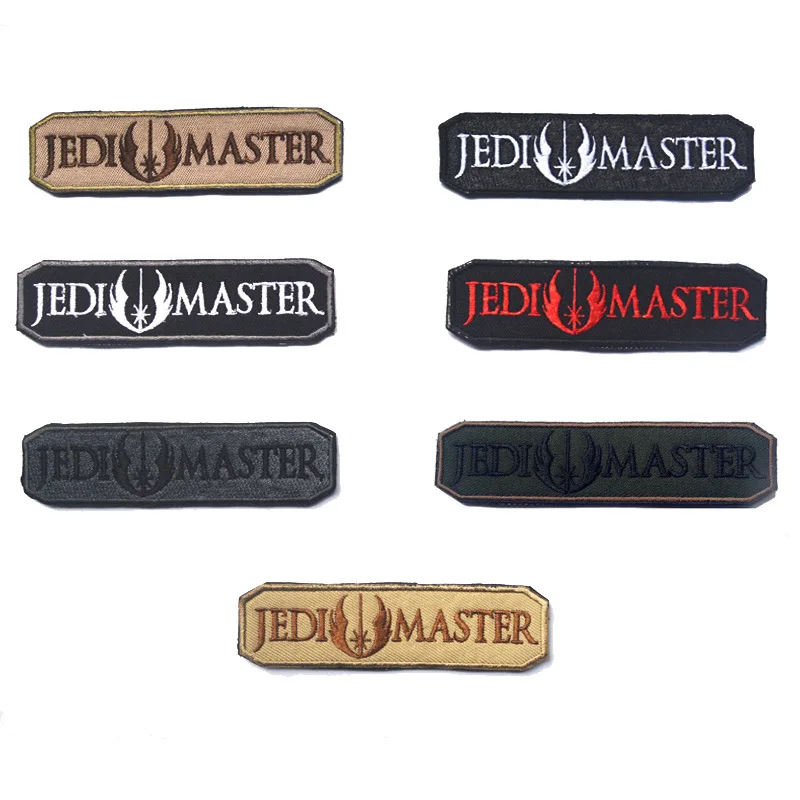

Star Wars the Last Jedi Embroidered Disney Movie Jedi Master Knight Hook and Loop Patches DIY Illuminated Armband Decals