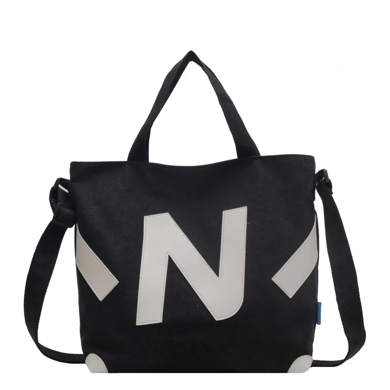 Новинка 2023 холщовая женская сумка ins FengRi склонная через плечо студенческий Отдел