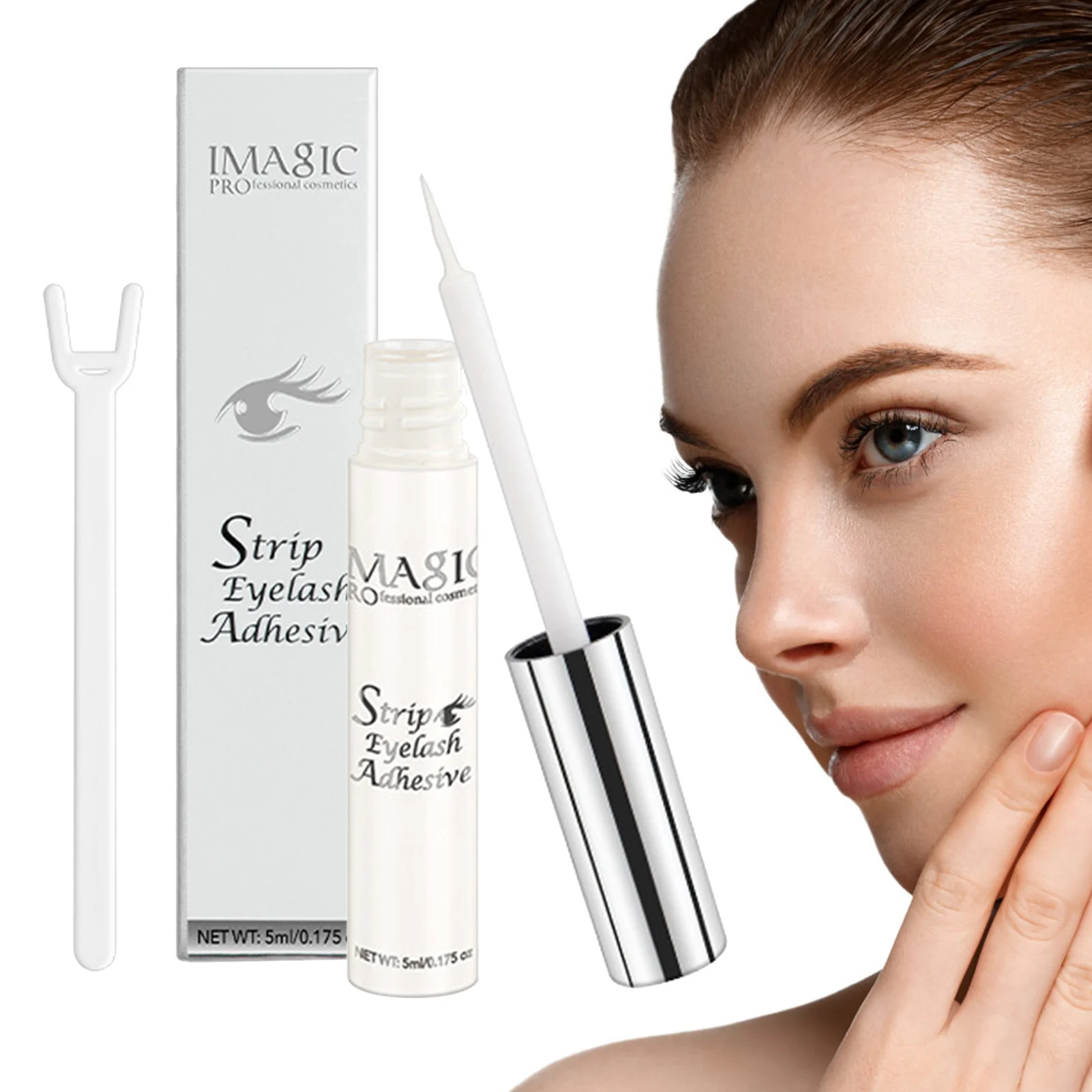 

5ml Cluster Lash Glue Lasting Eyelash Glue False Eyelashes Glue Waterproof Eye Lash Cluster Glue Makeup Tools