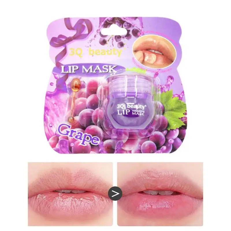 

Lip Sleeping Mask Night 10g Lip Moisturizer Hydrating Nutrious Repair Lip Balm Film Remove Dead Skin Care Men Women