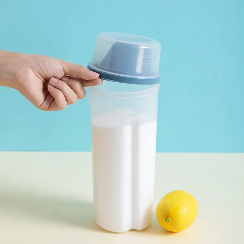 Ведро для хранения кукурузной муки бытовой 1/1.5 л многофункциональное