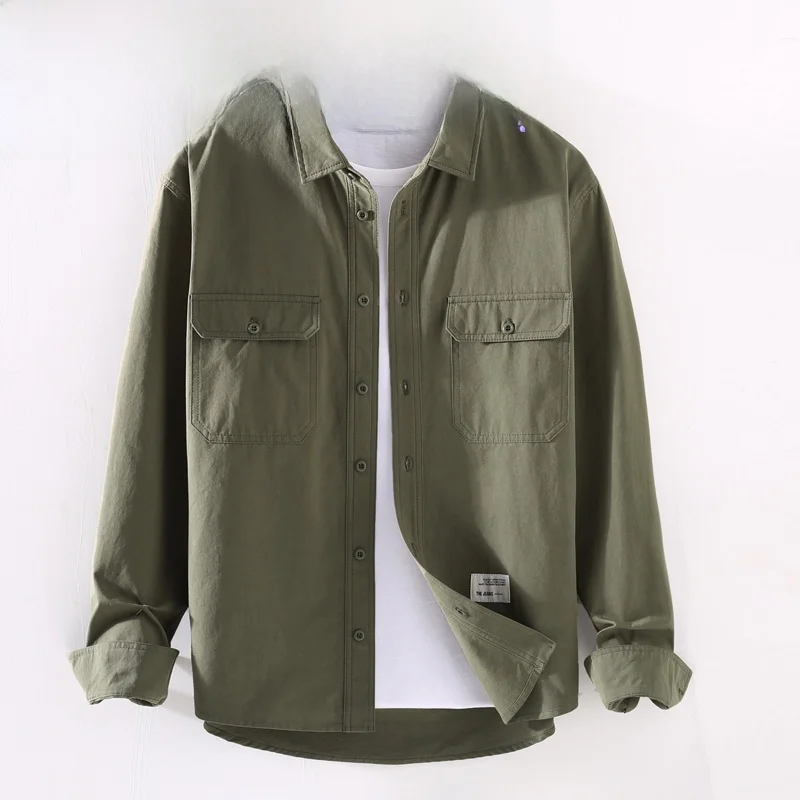 Японская одежда Ukiyo на весну и осень тонкая куртка-карго Мужская японская мода