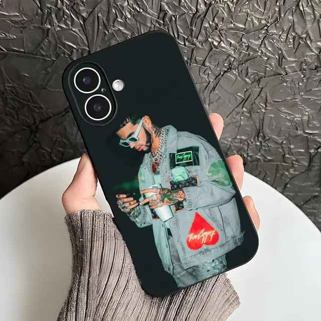 Популярный альбом A-AnuelES крутой чехол для телефона для iPhone 16, 15 ...