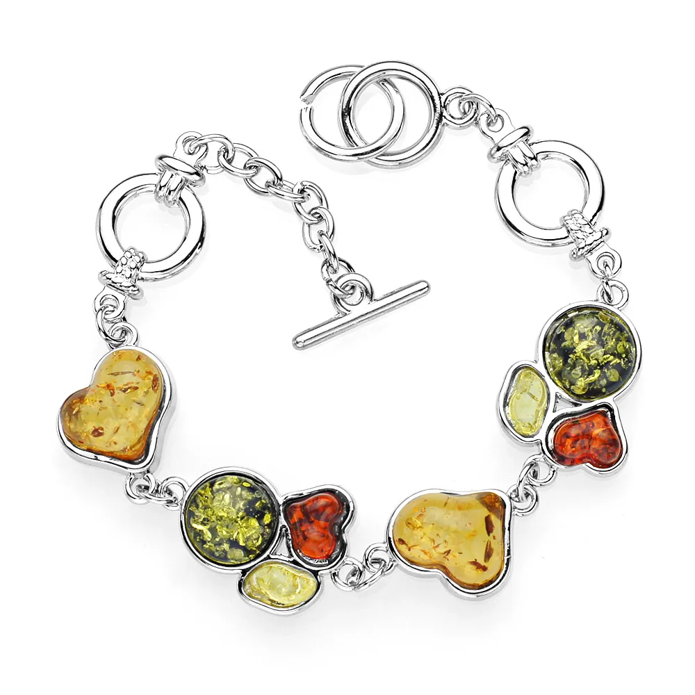 Распродажа модные стильные браслеты в форме сердца из Балтийского