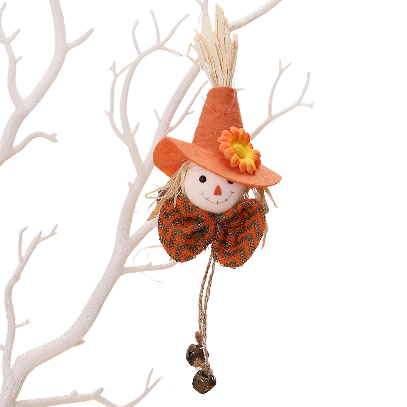 

Кукла пугала для осени Хэллоуина, домашние украшения, Осенний урожай, День благодарения, стоячий пугал, декор для осени, сада, двора, птиц