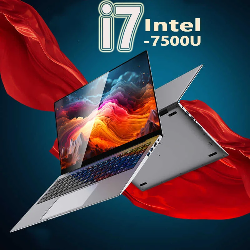 Профессиональный ноутбук i7-7500U, 12 ГБ ОЗУ, 1 ТБ/2 ТБ SSD-компьютер ...