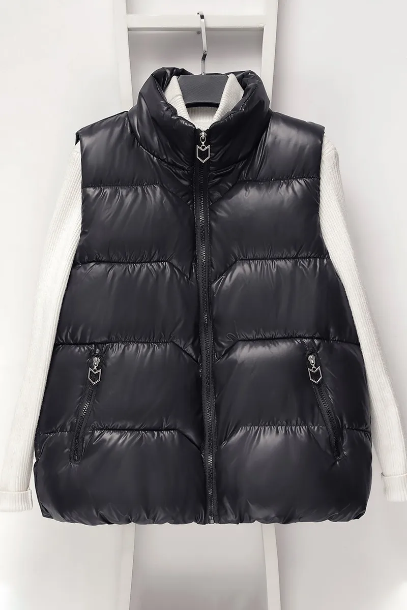 

Женский жилет, весенне-осенняя одежда, жилет, короткая куртка, теплая плотная куртка большого размера без рукавов, Школьное пальто