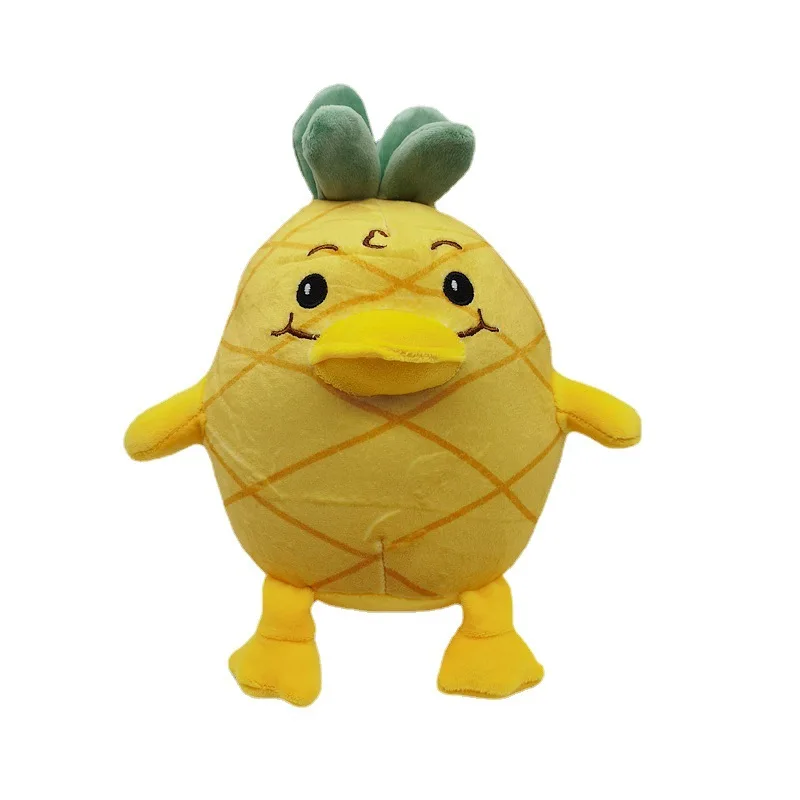 

27cm Kawaii Pineapple Duck Cute Plush Toy Children Cartoon Animation Doll Boy Girl Birthday Christmas Gift Home Decoration