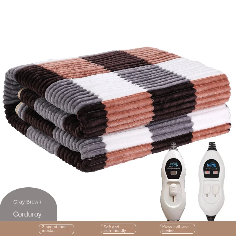 

Электрическое одеяло, двойной обогреватель тела 180*150 см, обогревающее одеяло с термостатом, электрическое обогревающее одеяло, электрический обогрев