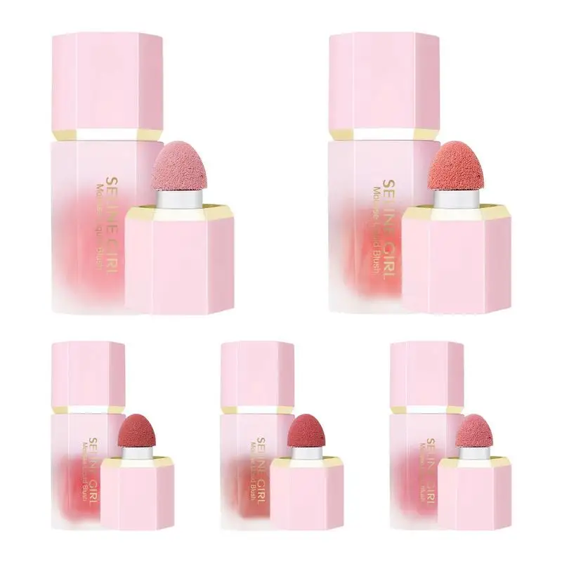 

Жидкий Макияж, румяна, водостойкий, искусственный, шелковистый, гладкий, тинт для щек, жидкий, Румяна для лица, макияж для щек, губ, век