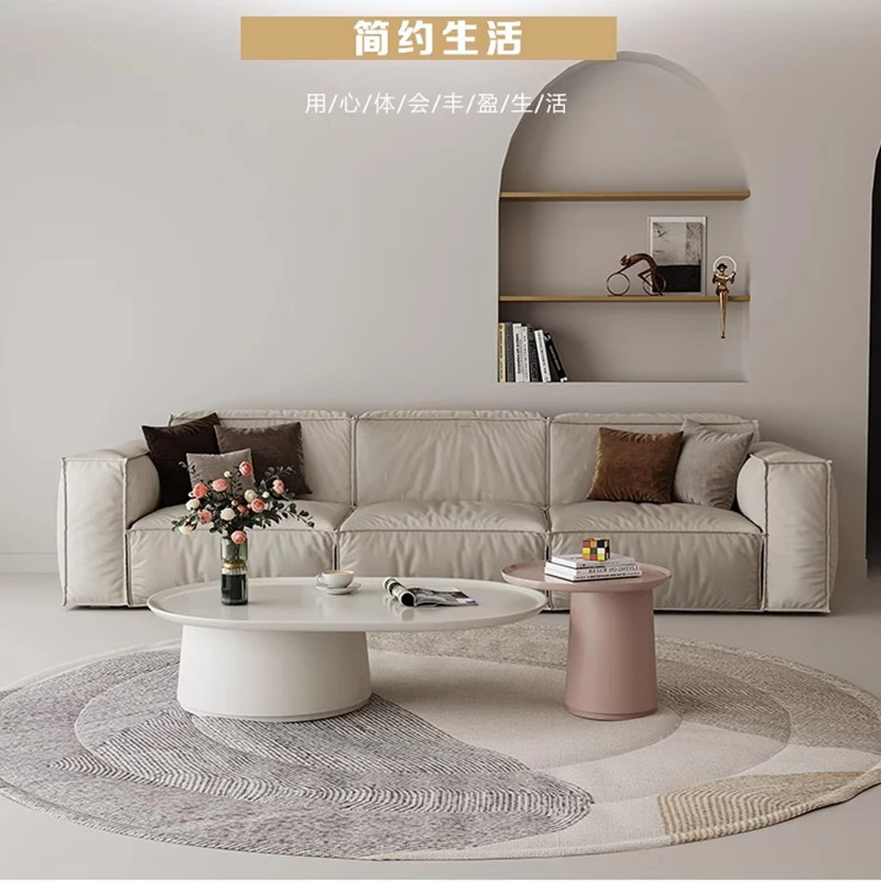 Простой минималистичный кофейный столик современное роскошное украшение