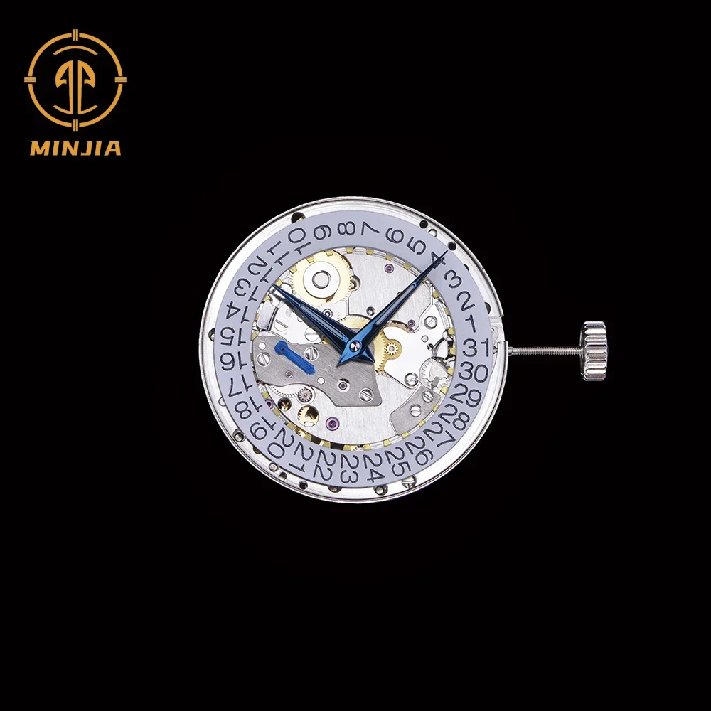 Фото 2025 Роскошный тонкий механический механизм с микроротором, с логотипом OEM, механизм для часов Hangzhou 5015A №4