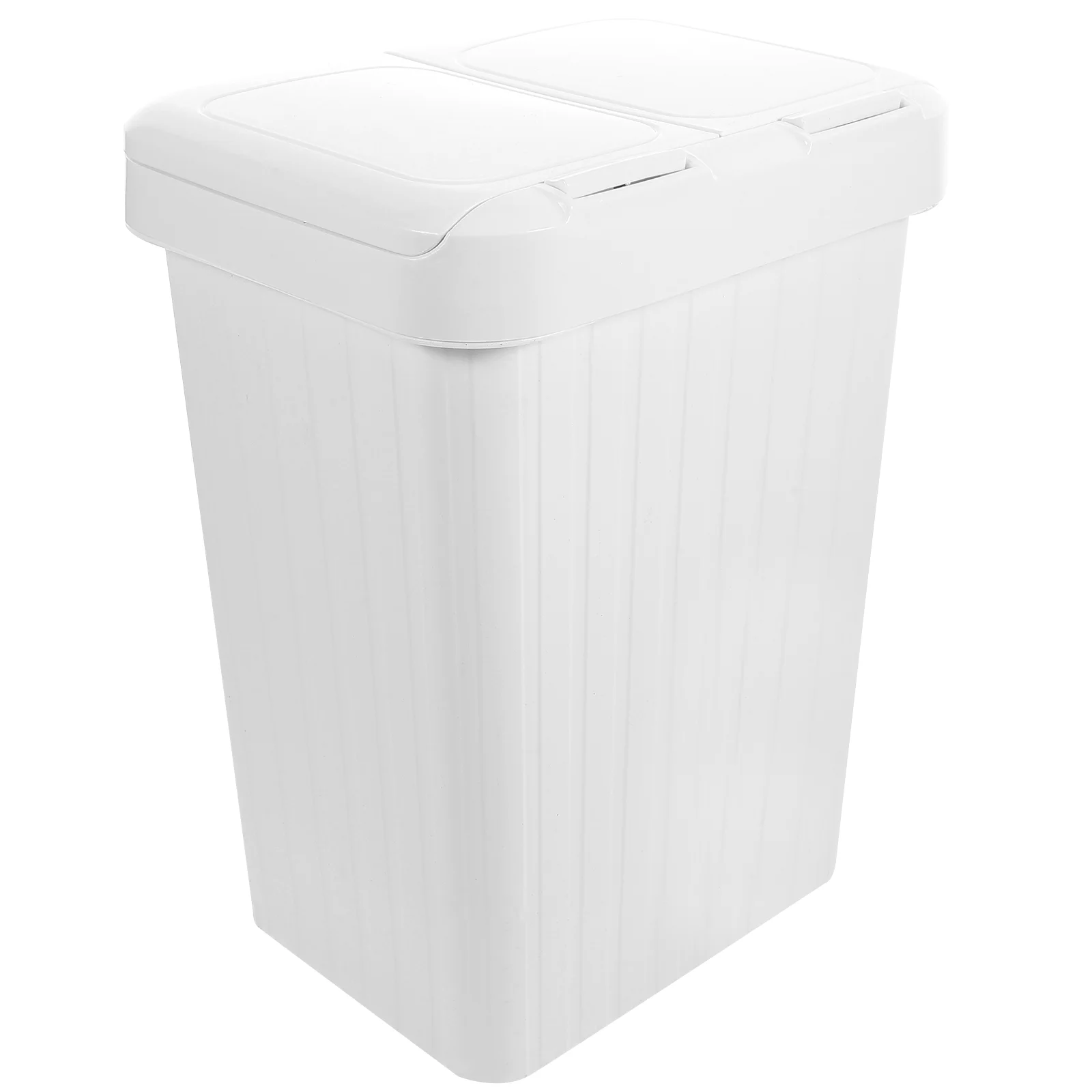

Can Trash Kitchen Bin Waste Garbage Container Bathroom Compost Lidpaper Basketcountertop Home Dual Dry Wastebasket Classified