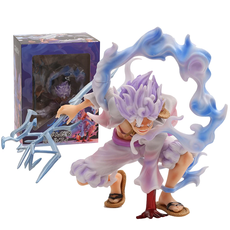 

One Piece Sun God Nika Gear 5 Luffy PVC Figure Collection Model Doll Gift Toy