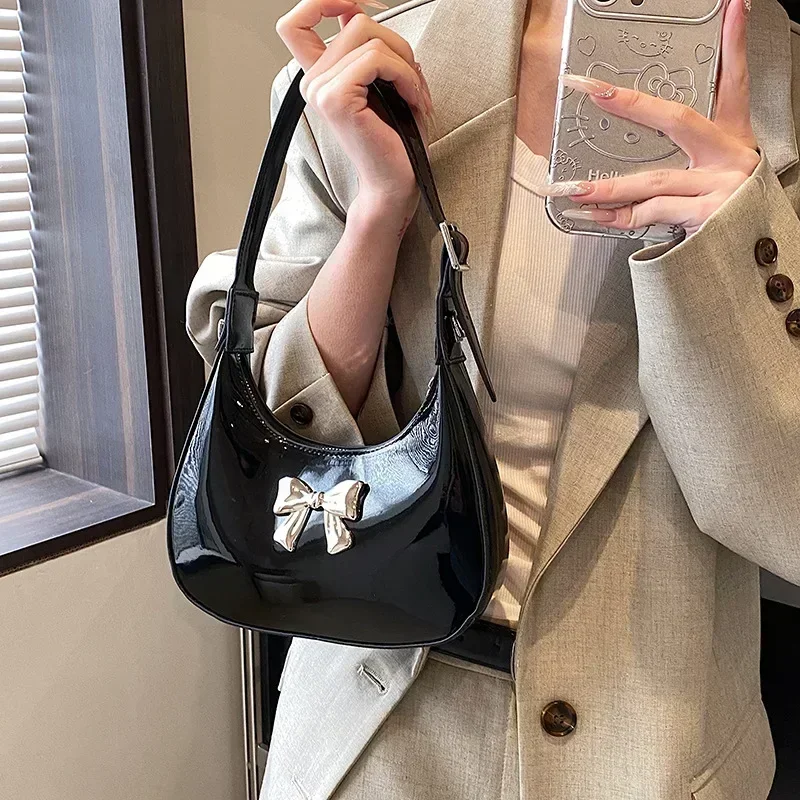 Роскошная женская сумка на плечо 2024 летняя подмышки кошелек из искусственной