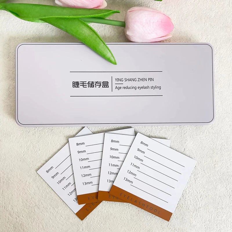 

Магнитная коробка для хранения ресниц, органайзер для макияжа, поддоны для клея для накладных ресниц, держатели для наращивания ресниц