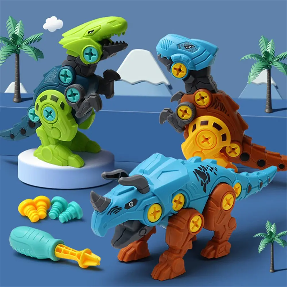 

Разборка винтовая гайка комбинация Обучающие игрушки Конструктор набор игрушек сборка динозавр комбинация модель динозавра
