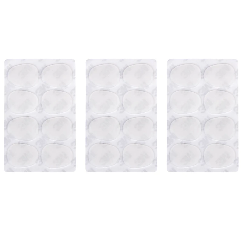 

24Pcs Alto/Tenor Saxophone Sax Mouthpiece Patches Pads Cushions 0.8Mm---Translucent