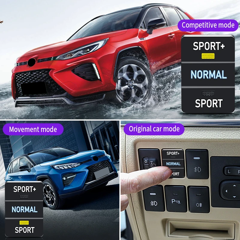 Для Toyota RAV4 C-HR Wildlander Fortuner Sport Power Module аксессуары для модификации акселератора 2021 2020