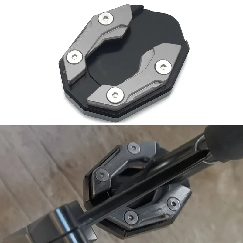 Выдвижная ножка для мотоцикла боковая подставка удлинитель опорная пластина YAMAHA