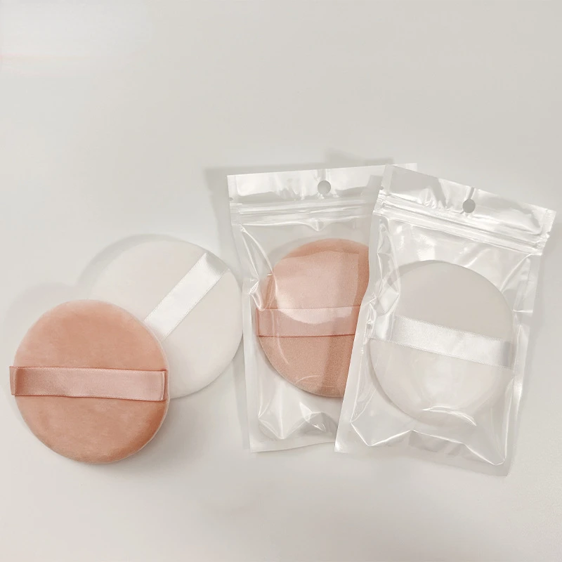 

9/12cm Photo Studio Powder Talcum Powder Dry Powder Puff Double-sided Super Soft Crystal Velvet Makeup Setting Sponge