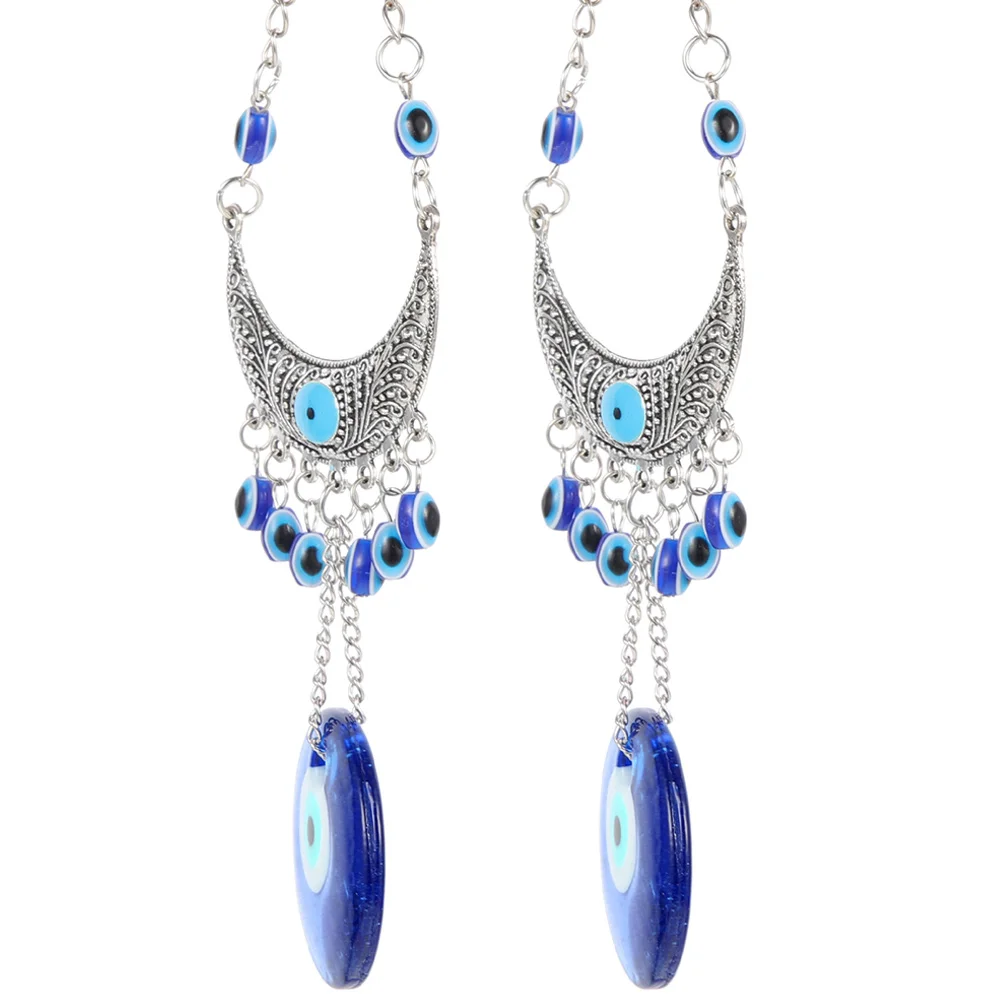 

Car Car Decorations Wall Hangings Alloy Evil Eye Decor Protection Charm Turkey Blue Adornment Eyes Pendant