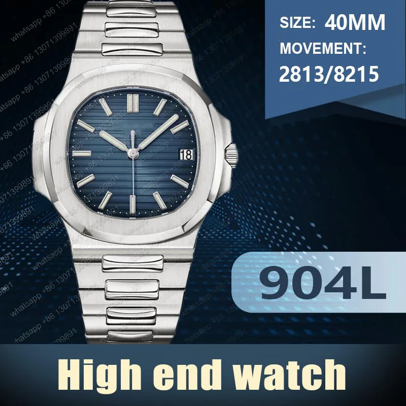 Men s Automatic Mechanical Watch Luxury 40MM Waterproof AAA Replica Luminous 316 Refined steel