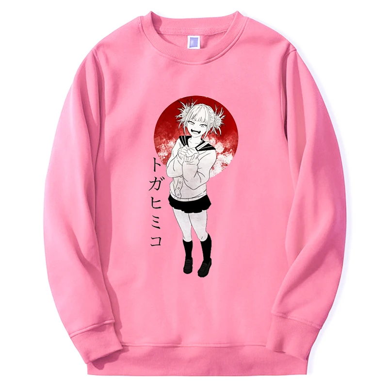 

Толстовка с капюшоном для мужчин и женщин, аниме свитшот с графическим принтом моя геройская академия, с круглым вырезом, в стиле хип-хоп, с длинным рукавом, спортивная одежда в стиле Харадзюку, Moletom