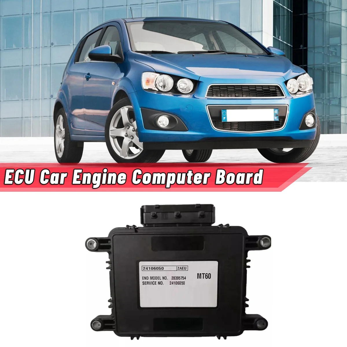 

24106050 28395754 MT60 ECU автомобильный двигатель, компьютерная плата, электронный блок управления для Chevrolet Sail