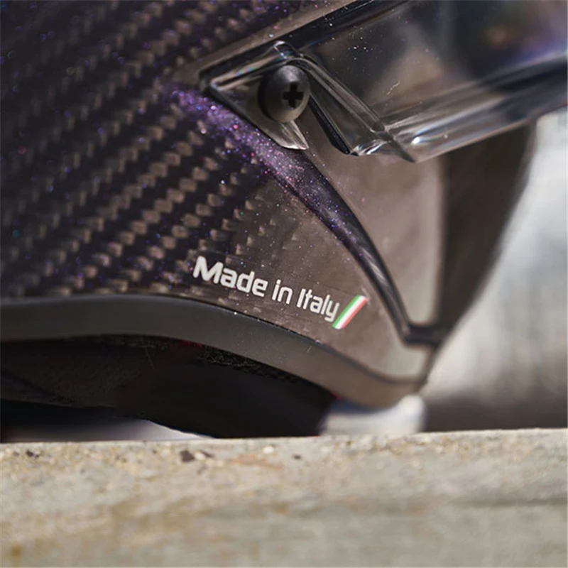 Полностью закрытый Профессиональный гоночный шлем из углеродного волокна точка