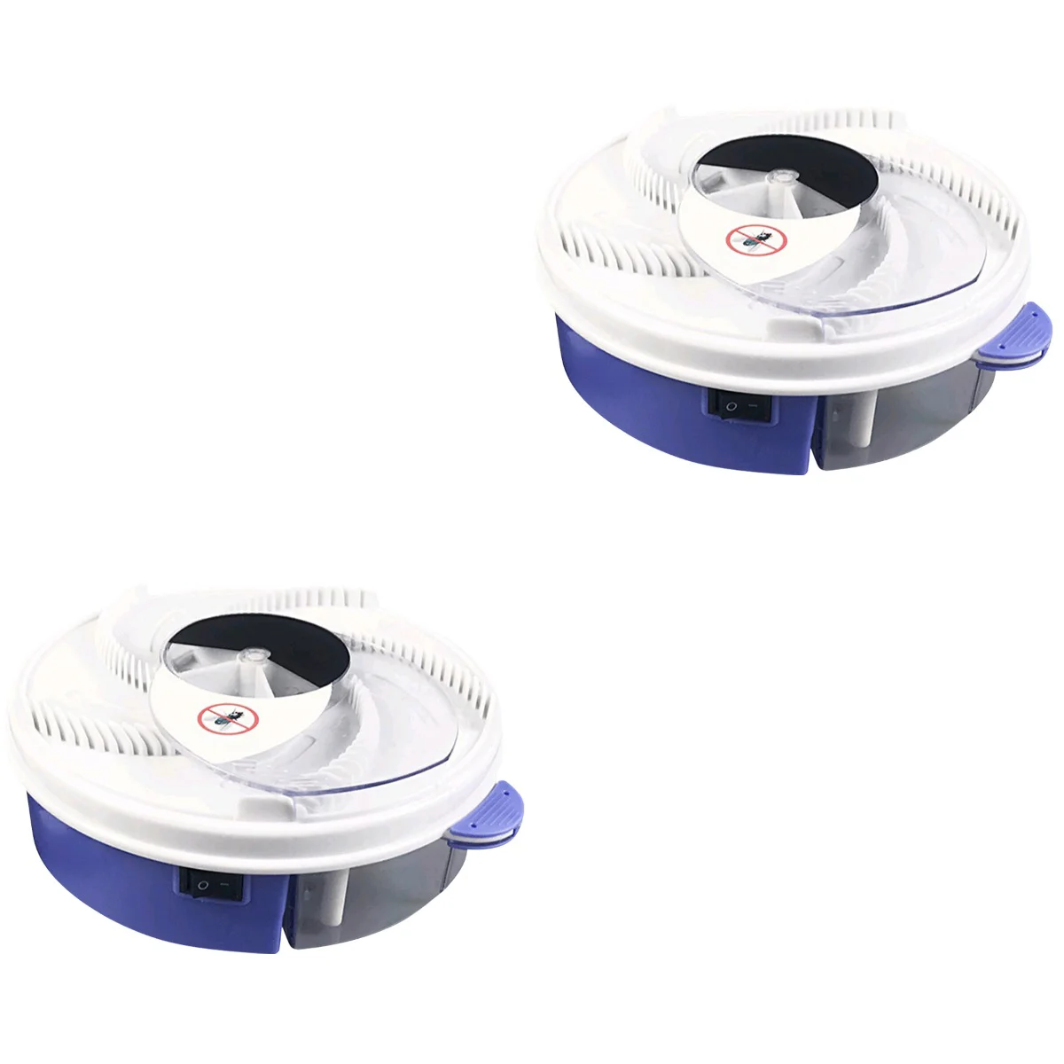 

2 pcs Electric Flies Catcher Rotated Home Use Fly Trap Killer Pest Killer for Cockroaches Flies Insects