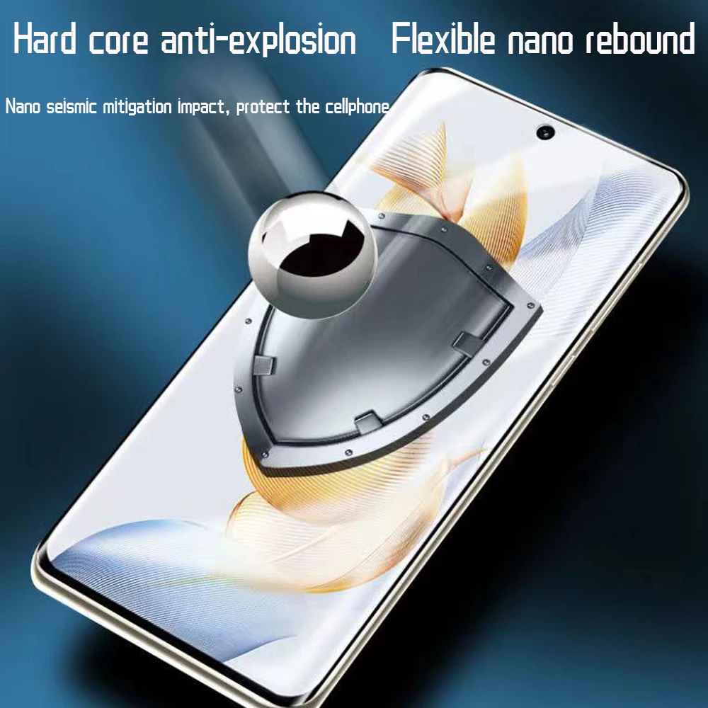 Защитная пленка для экрана Honor 90 X50 X50i 80 GT 70 pro plus Flat 60 SE 50 lite Гидрогелевая не стекло 3
