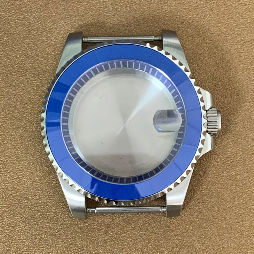 

Watch Case 40mm Stainless Steel 316L Blue Inner Shadow Sapphire Glass Fitted with NH35 Movement Watch Accessories Case