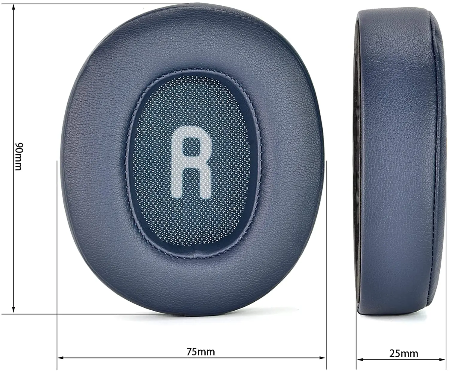 

Replacement Ear Cushion Cup Compatible with JBL Tune 700BT / Tune 700BTNC / Tune 750 BT/Tune 760BTNC Headphone