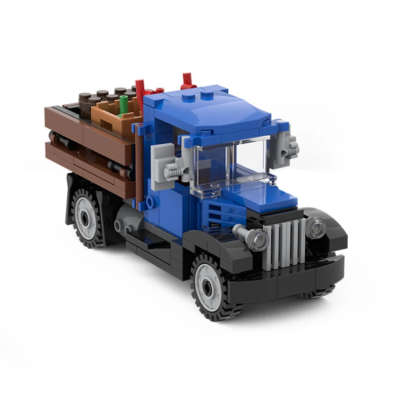

Конструктор игрушечный MOC 1930 в стиле 1920-х годов, Сборная модель автомобиля, игрушка «сделай сам», подарок для детей, мальчиков и девочек
