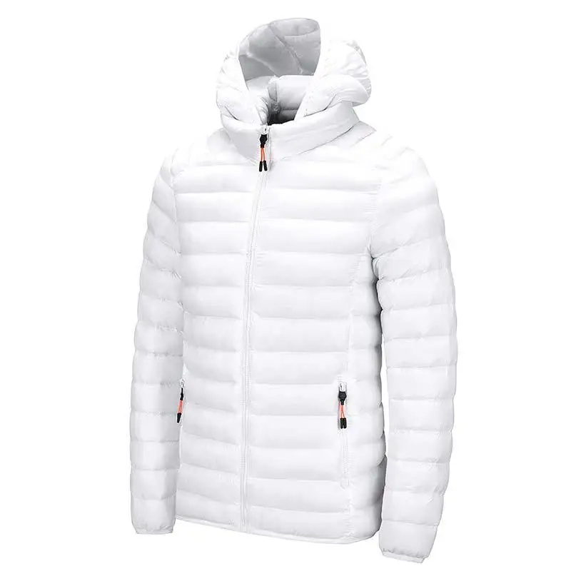 Men's All-Season Ultra Lightweight Packable Down Jacket Water and Wind-Resistant Breathable Coat Big Size Men Hoodies Jackets
