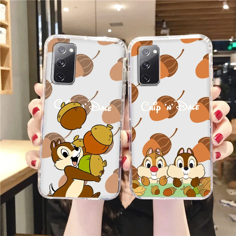 

Disney Bambi Cartoon Transparent Phone Case For Samsung A73 A72 A71 A53 A52 A51 A42 A33 A32 A23 A22 A21S A12 A03 5G