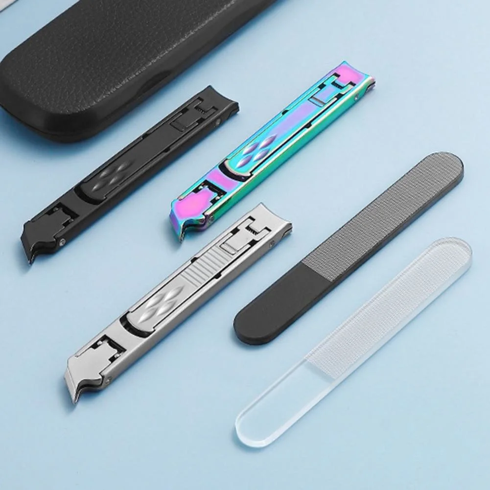 

1 Set Useful Nail Clipper Mini Manicure Clipper Anti-Deformed Anti-Slip Manicure Pedicure Fingernail Cutter
