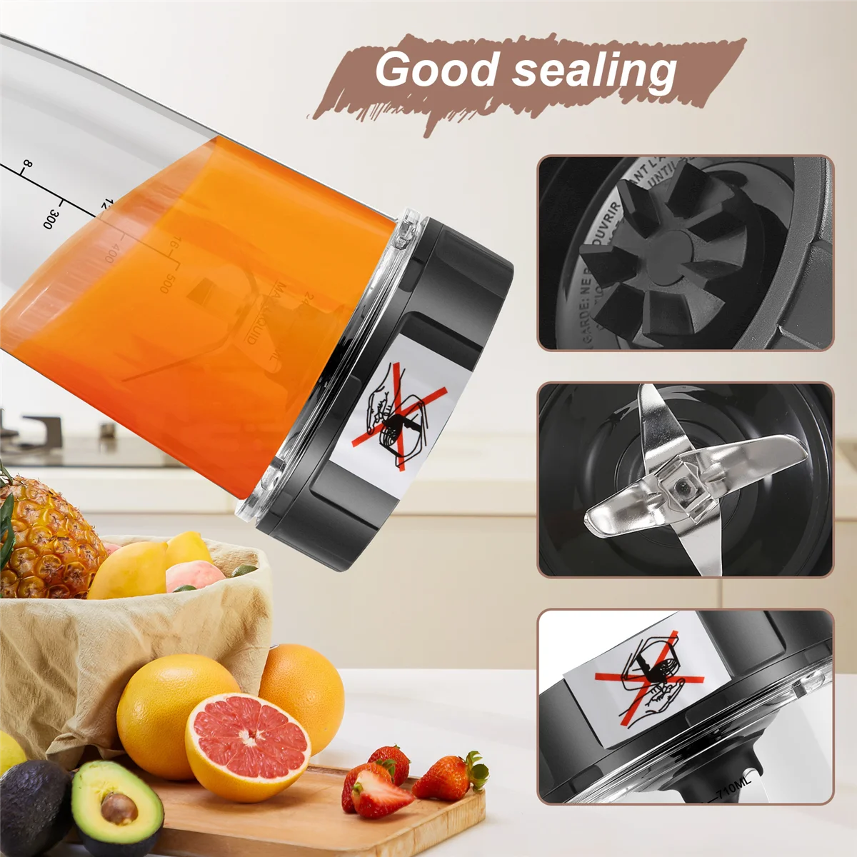 Запасные части для блендера Ninja чашка 24 унции лезвие экстрактора с 7 ребрами Nutri Auto