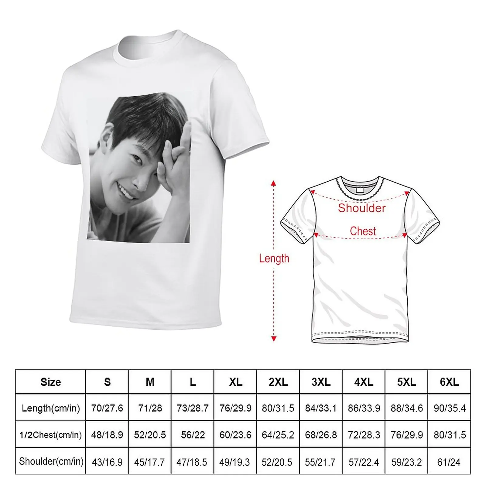 Новая футболка Ким Ву Бин-В17 кавайная одежда великолепная Мужская с длинным