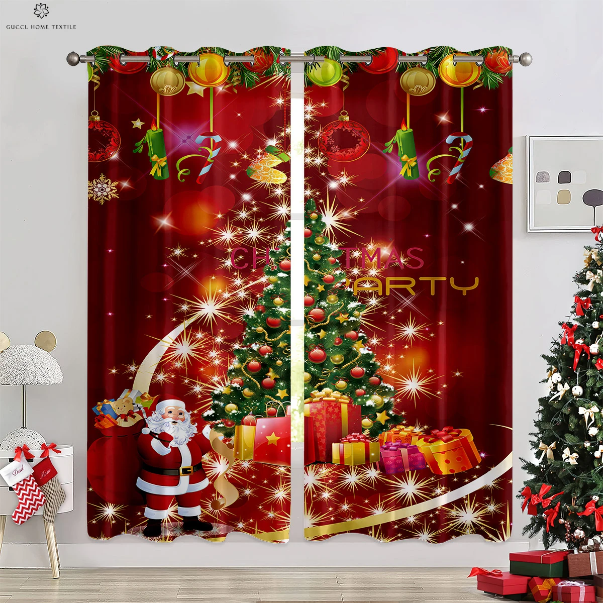 Рождественское украшение колокольчик снеговик рождественская елка 3d печать