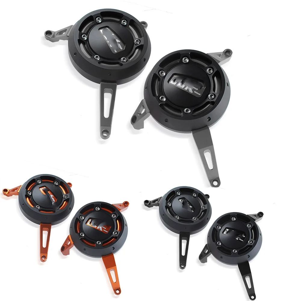 

REALZION Motorcycle Engine Stator Protective Frame Cover Slider Case Saver For DUKE 200 2013-2016 DUKE 390 2013-2019