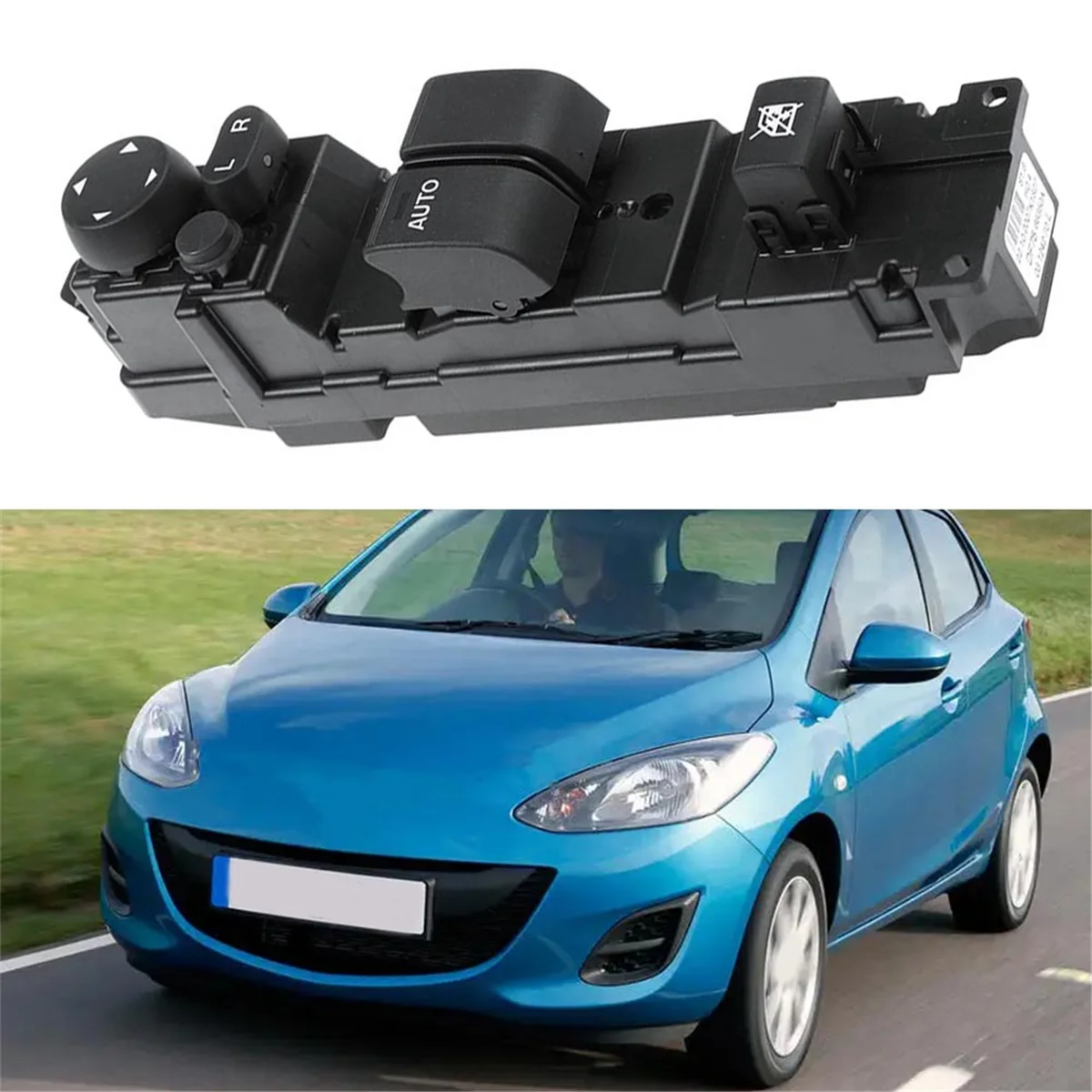 DF75-66-350A DF7566350A передняя левая кнопка управления главным окном для Mazda 2 6 2008-2012